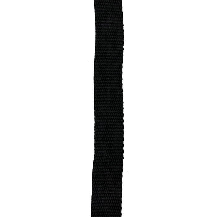 1" x 20' Black Endless Cam Buckle Strap